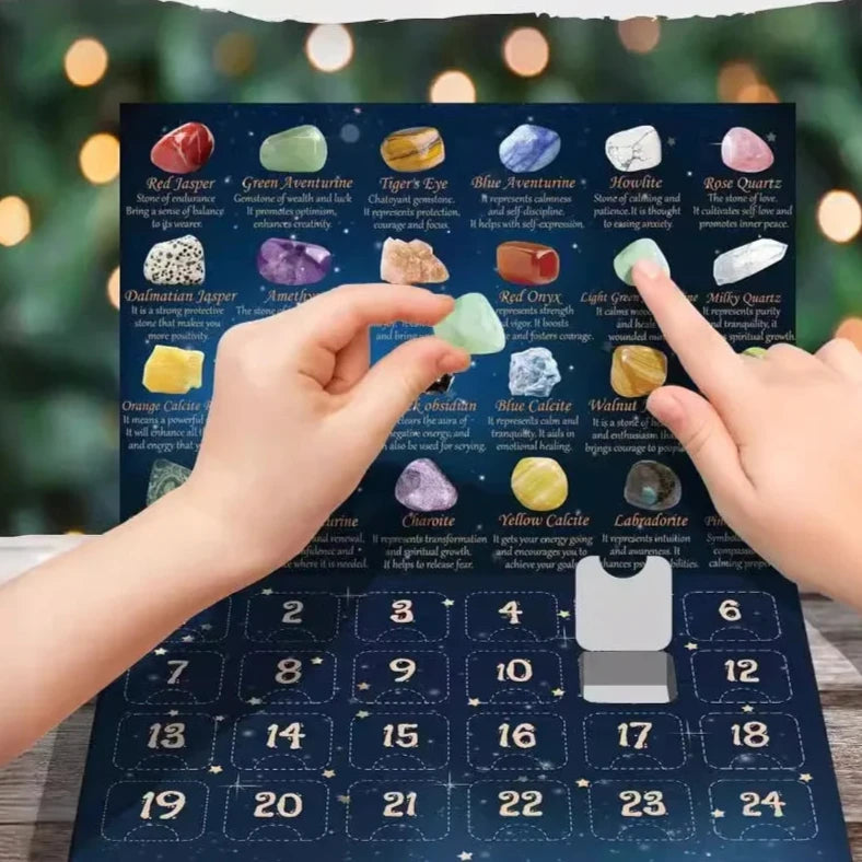 Ava Kristall Advent Stenkalender